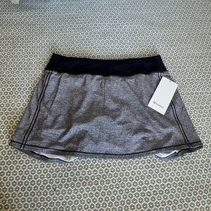 NWT lululemon pace rival skirt size 10